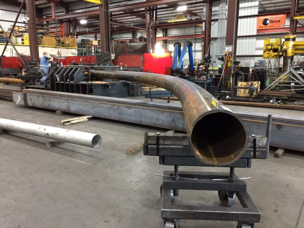 Structural Steel Bending-Contract Manufacturing Specialists of Michigan