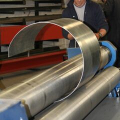 Sheet metal rolling-Contract Manufacturing Specialists of Michigan
