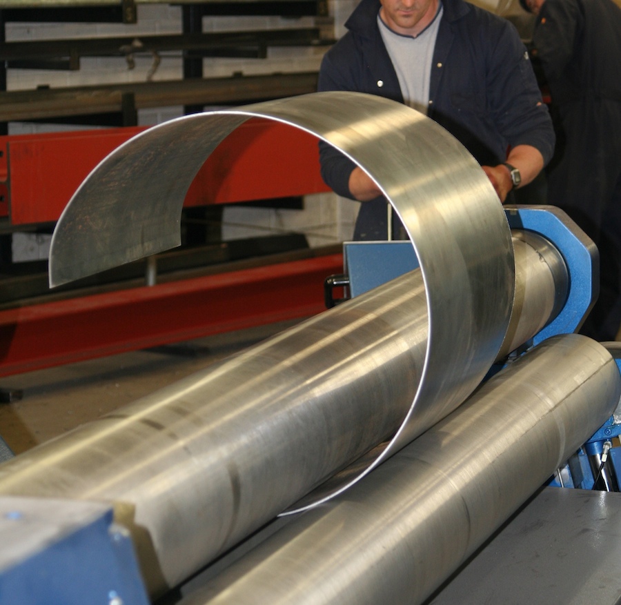 Sheet metal rolling-Contract Manufacturing Specialists of Michigan