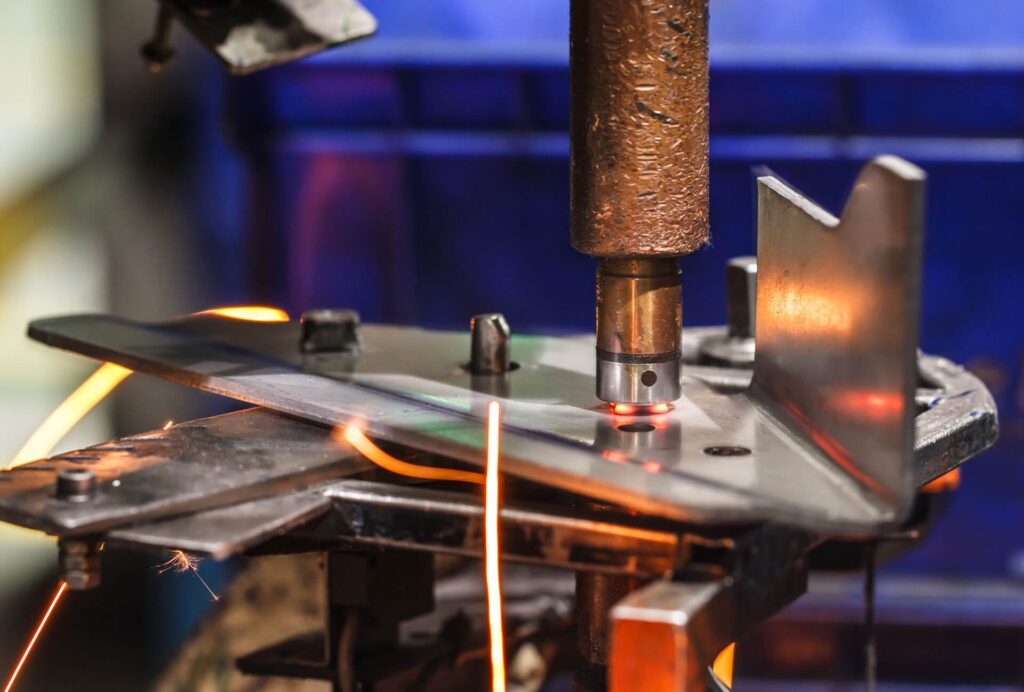 Spot welding-Contract Manufacturing Specialists of Michigan